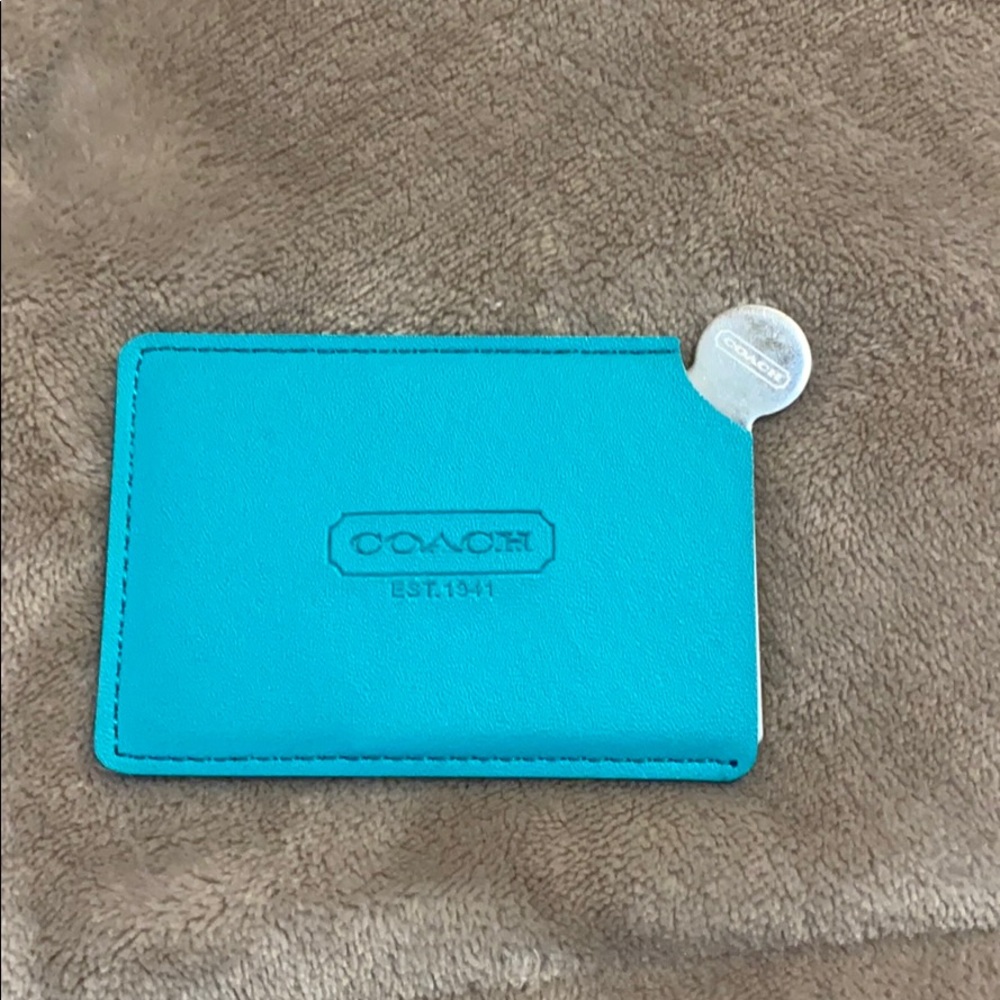coach card holder!